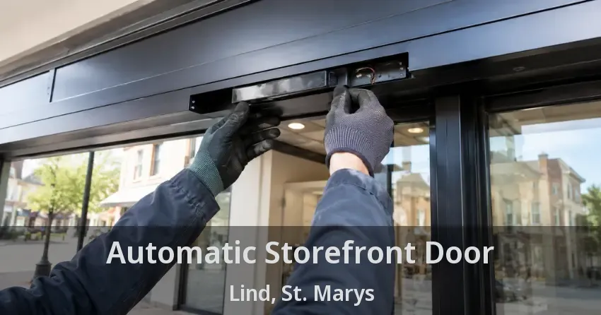 Automatic Storefront Door Lind, St. Marys - ON