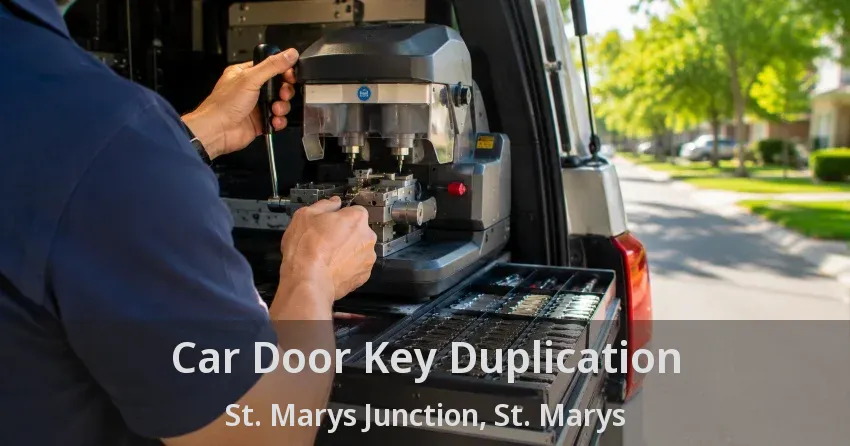 Car Door Key Duplication St. Marys Junction, St. Marys - ON
