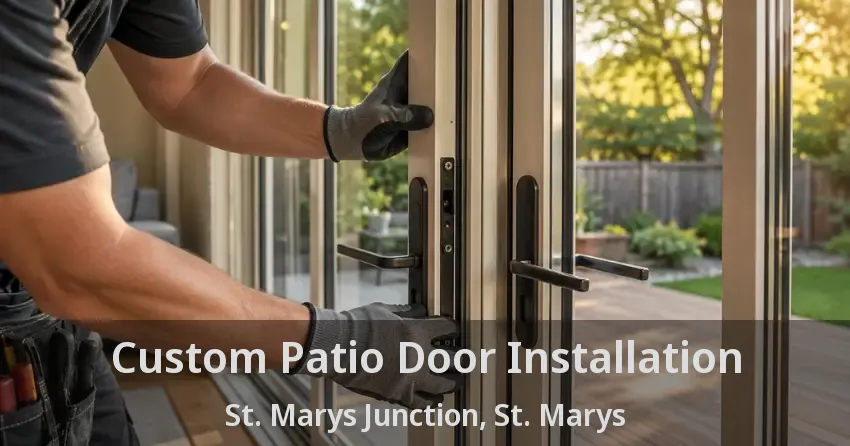 Custom Patio Door Installation St. Marys Junction, St. Marys - ON
