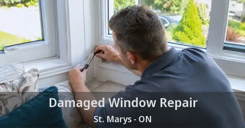 Damaged Window Repair St. Marys - ON