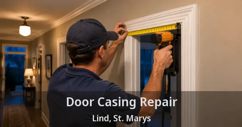 Door Casing Repair Lind, St. Marys - ON