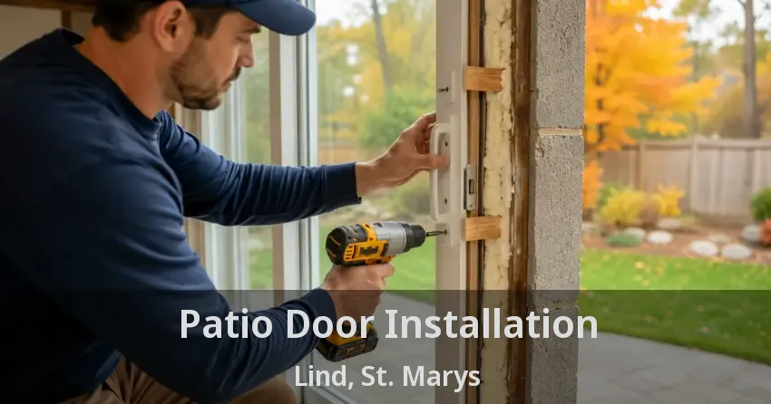 Patio Door Installation Lind, St. Marys - ON