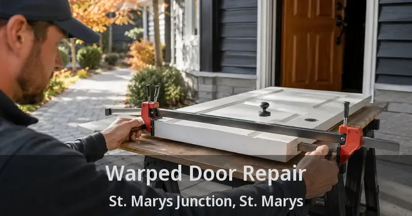 Warped Door Repair St. Marys Junction, St. Marys - ON