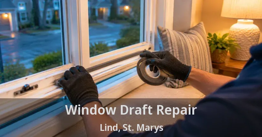 Window Draft Repair Lind, St. Marys - ON