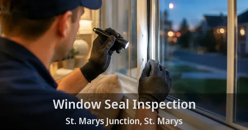 Window Seal Inspection St. Marys Junction, St. Marys - ON