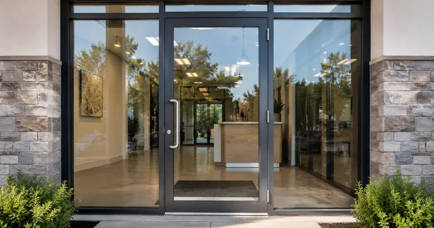 glass door installation sliding patio door in St. Marys