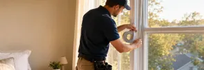 Drafty Window Repair Lind, St. Marys